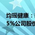 均瑶健康：部分董监高拟合计减持不超过0.15%公司股份