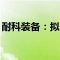 耐科装备：拟回购2000万元至3000万元股份