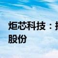 炬芯科技：拟使用2250万元至4500万元回购股份