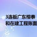 3连板广东榕泰：公司仍有受限的无形资产、投资性房地产和在建工程账面余额合计约1.79亿元