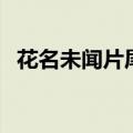 花名未闻片尾曲叫什么（花名未闻片尾曲）