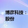 博彦科技：股东马强拟减持不超过0.1708%股份