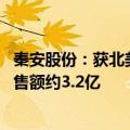 秦安股份：获北美客户发动机缸体项目定点 预计生命周期销售额约3.2亿