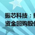 振芯科技：拟使用4000万元至8000万元自有资金回购股份
