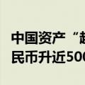 中国资产“超级星期二”在隔夜延续，离岸人民币升近500点