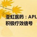 亚虹医药：APL-1202联合替雷利珠单抗治疗MIBC试验获积极疗效信号