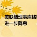 美联储理事库格勒表示，如果通胀进展如预期，将支持未来进一步降息