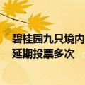 碧桂园九只境内债推迟兑付议案终获通过 “16腾越02”曾延期投票多次