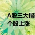 A股三大指数午后均涨超1% 两市超4400家个股上涨