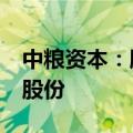 中粮资本：股东弘毅弘量计划减持不超过3%股份