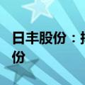 日丰股份：拟以3000万元至4500万元回购股份
