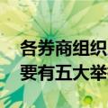 各券商组织应对上午大面积异常交易情况 主要有五大举措