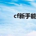 cf新手能领什么（cf新手终极礼包）