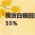 现货白银回落至32美元/盎司下方，日内跌0.55%