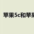 苹果5c和苹果5s哪个好（苹果5c和5s区别）