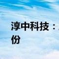 淳中科技：股东拟减持不超1.0674%公司股份