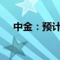 中金：预计美联储11月将降息25个基点