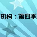 机构：第四季度手机面板整体价格以持平为主