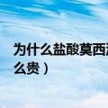 为什么盐酸莫西沙星片的价格都不一样（盐酸莫西沙星为什么贵）