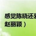 感觉陈晓还爱赵丽颖怎么回事（感觉陈晓还爱赵丽颖）