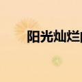 阳光灿烂的意思?（阳光灿烂的意思）