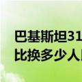 巴基斯坦31000卢比换多少人民币（1000卢比换多少人民币）