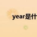 year是什么意思（yeah是什么意思）