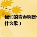 我们的青春啊是什么歌名歌词是什么意思（我们的青春啊是什么歌）