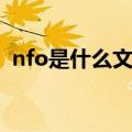 nfo是什么文件是字幕吗（nfo是什么文件）